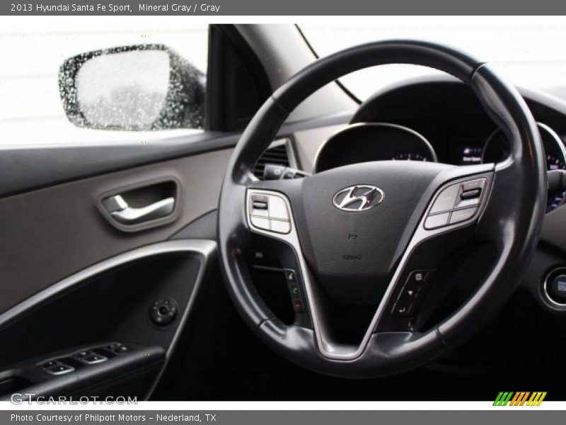 Mineral Gray / Gray 2013 Hyundai Santa Fe Sport