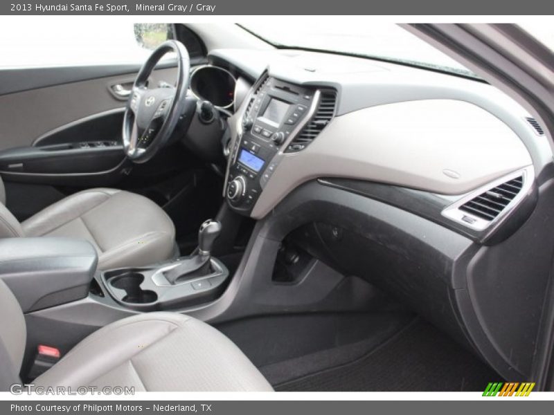 Mineral Gray / Gray 2013 Hyundai Santa Fe Sport