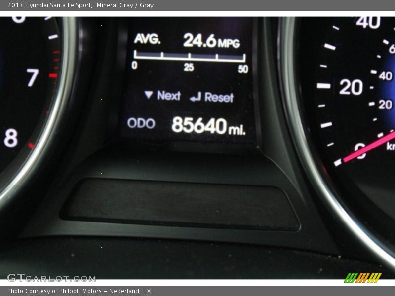 Mineral Gray / Gray 2013 Hyundai Santa Fe Sport