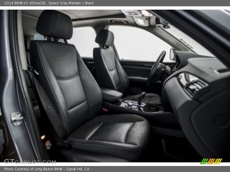 Space Gray Metallic / Black 2014 BMW X3 xDrive28i