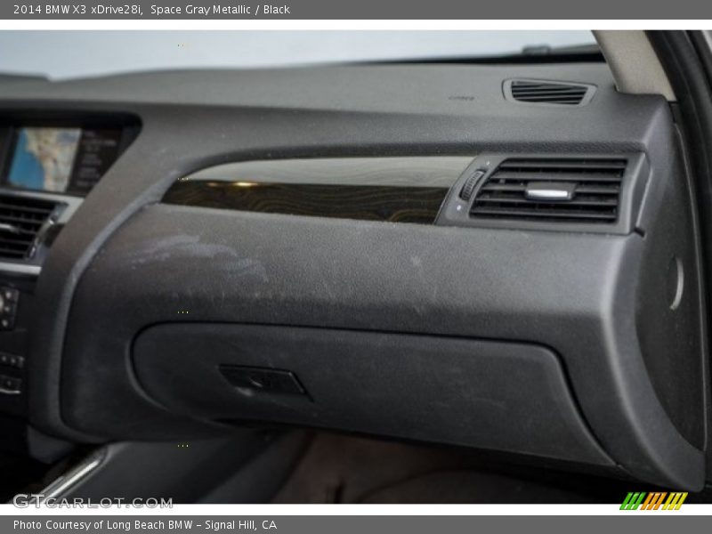 Space Gray Metallic / Black 2014 BMW X3 xDrive28i