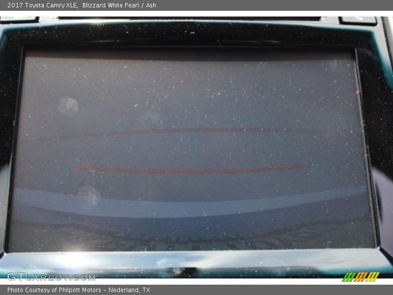 Blizzard White Pearl / Ash 2017 Toyota Camry XLE