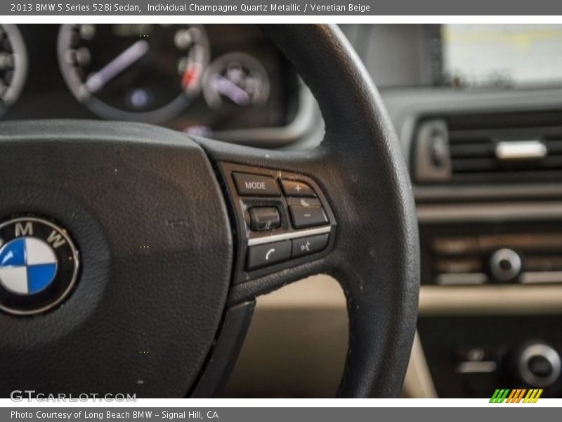 Individual Champagne Quartz Metallic / Venetian Beige 2013 BMW 5 Series 528i Sedan