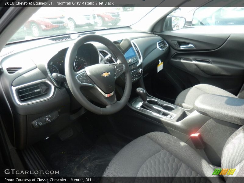Nightfall Gray Metallic / Jet Black 2018 Chevrolet Equinox LT