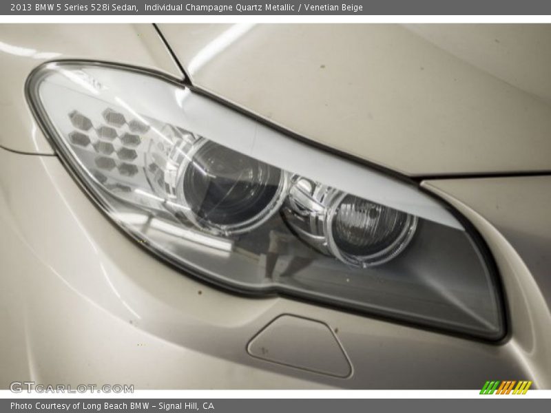 Individual Champagne Quartz Metallic / Venetian Beige 2013 BMW 5 Series 528i Sedan