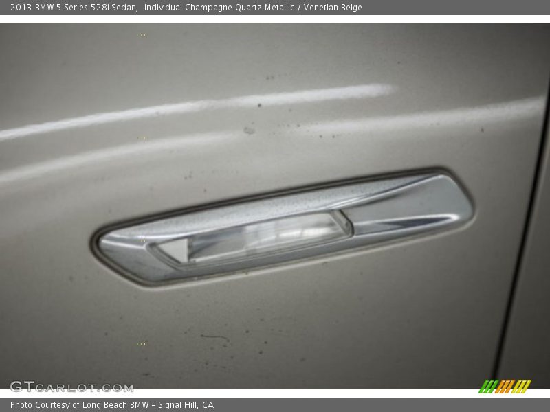 Individual Champagne Quartz Metallic / Venetian Beige 2013 BMW 5 Series 528i Sedan