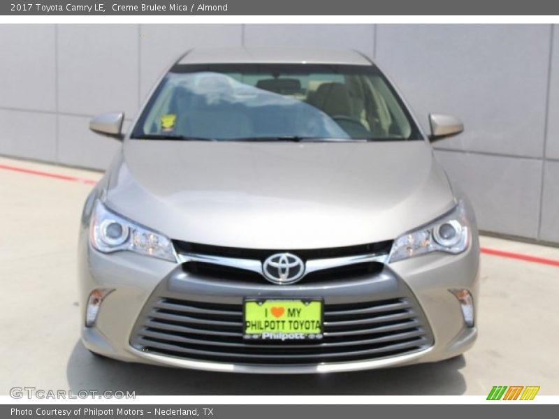 Creme Brulee Mica / Almond 2017 Toyota Camry LE