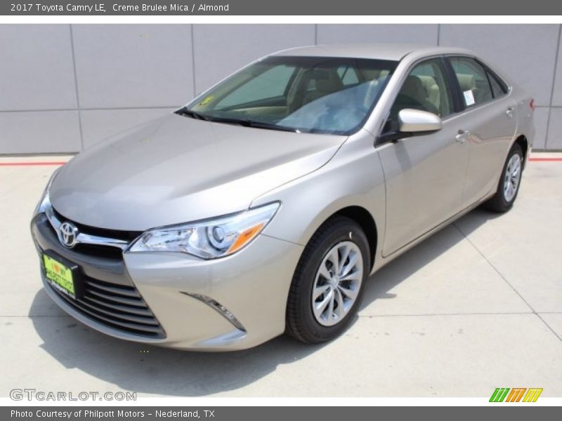 Creme Brulee Mica / Almond 2017 Toyota Camry LE