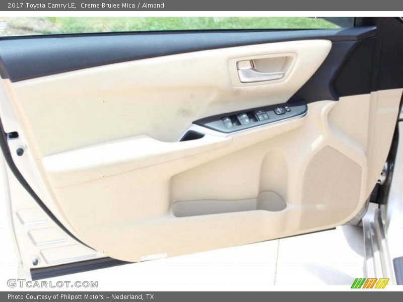 Creme Brulee Mica / Almond 2017 Toyota Camry LE