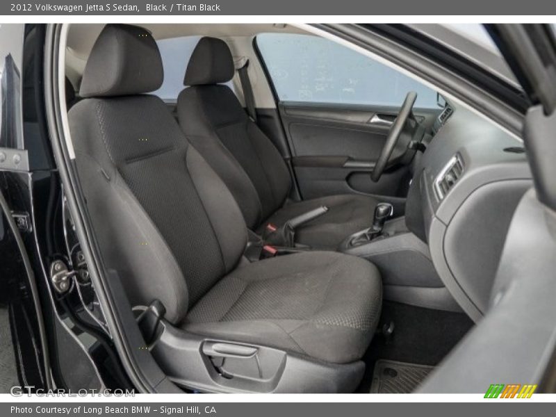 Black / Titan Black 2012 Volkswagen Jetta S Sedan