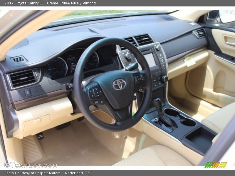 Creme Brulee Mica / Almond 2017 Toyota Camry LE