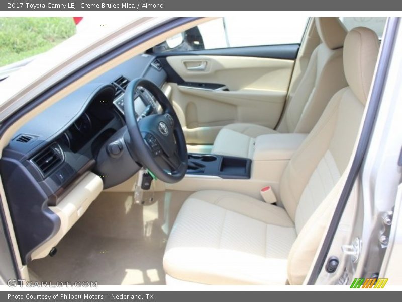 Creme Brulee Mica / Almond 2017 Toyota Camry LE