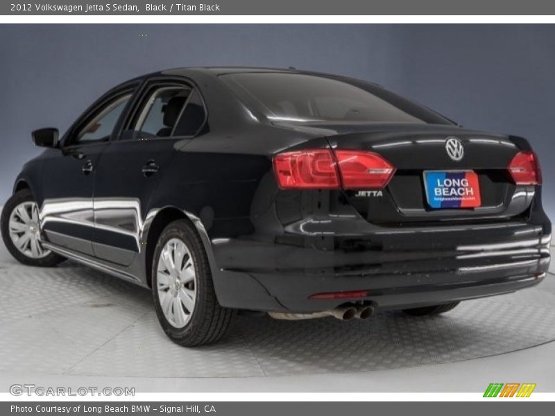 Black / Titan Black 2012 Volkswagen Jetta S Sedan