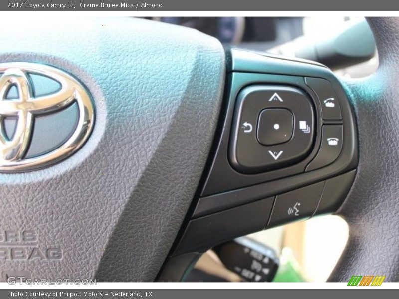 Creme Brulee Mica / Almond 2017 Toyota Camry LE