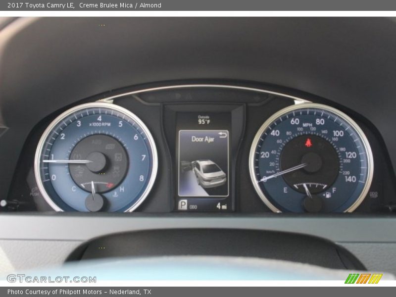 Creme Brulee Mica / Almond 2017 Toyota Camry LE
