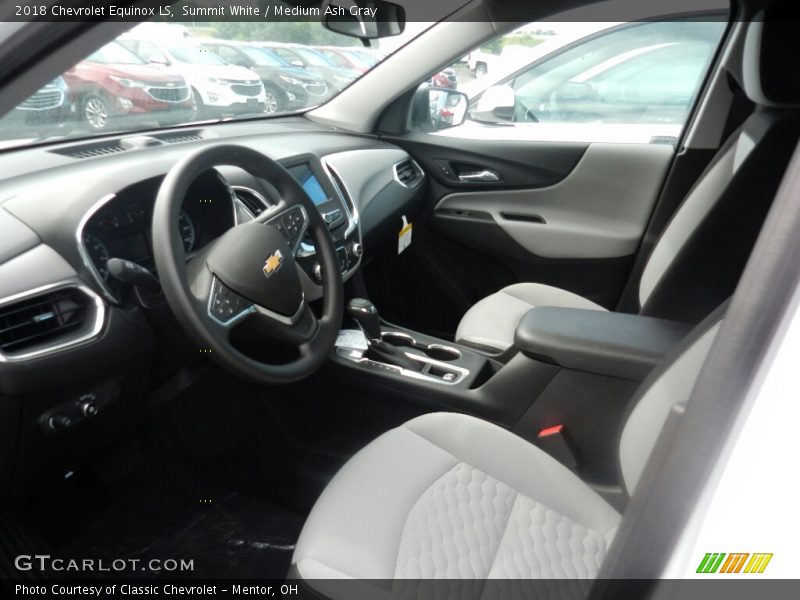 Summit White / Medium Ash Gray 2018 Chevrolet Equinox LS