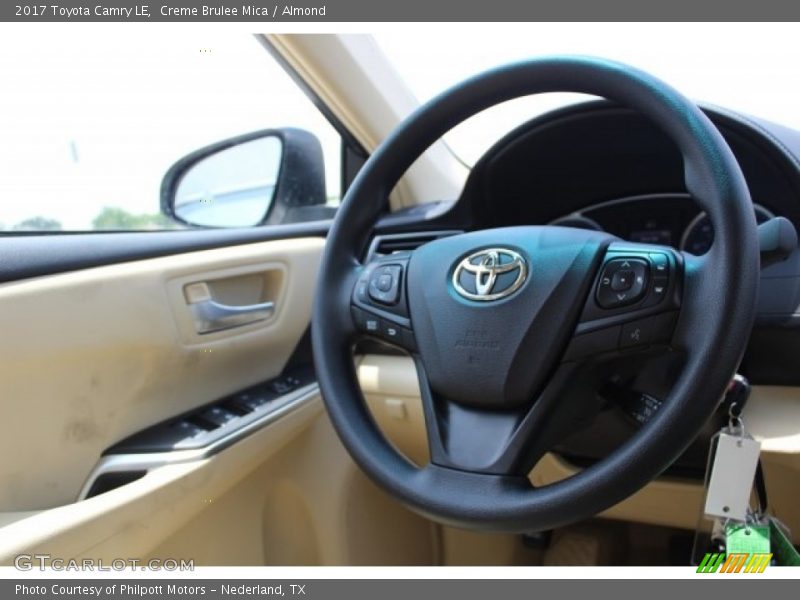 Creme Brulee Mica / Almond 2017 Toyota Camry LE