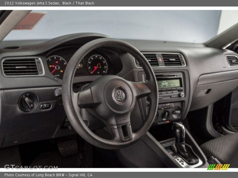 Black / Titan Black 2012 Volkswagen Jetta S Sedan