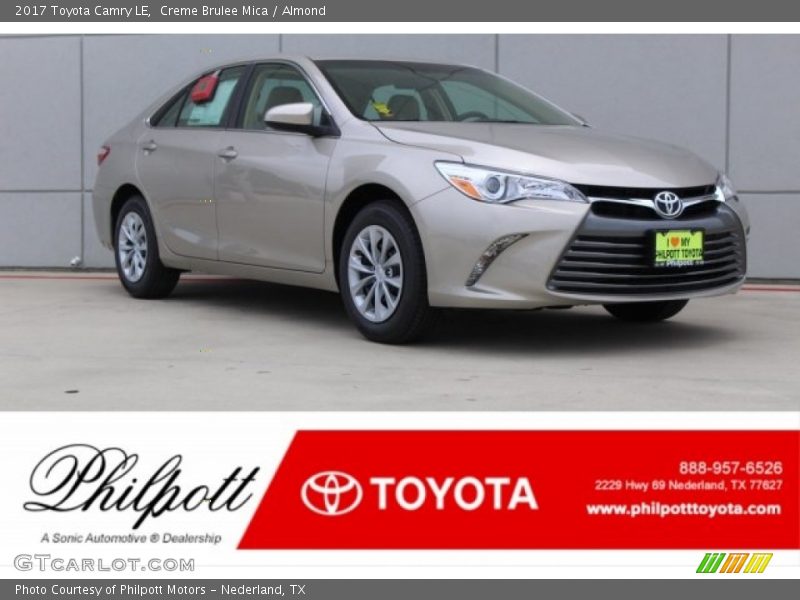 Creme Brulee Mica / Almond 2017 Toyota Camry LE