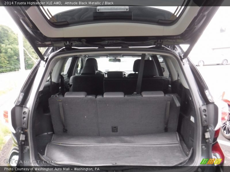 Attitude Black Metallic / Black 2014 Toyota Highlander XLE AWD