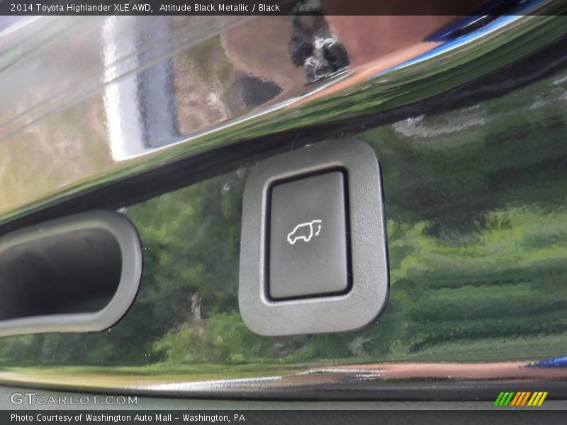 Attitude Black Metallic / Black 2014 Toyota Highlander XLE AWD