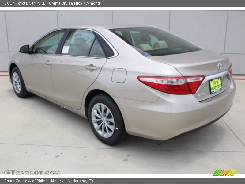 Creme Brulee Mica / Almond 2017 Toyota Camry LE