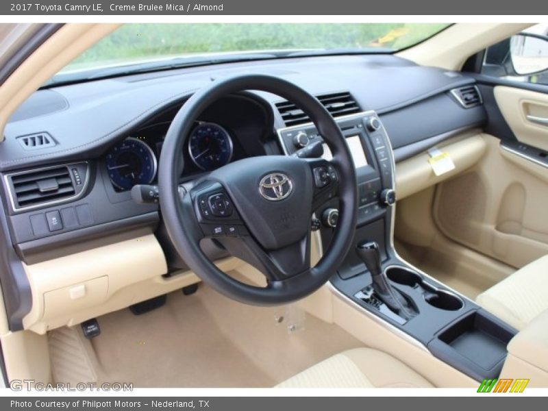 Creme Brulee Mica / Almond 2017 Toyota Camry LE