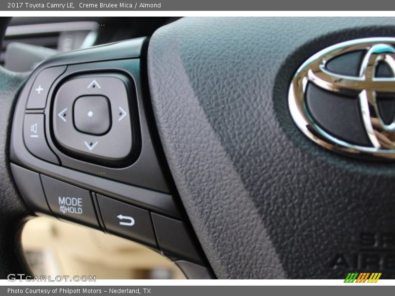 Creme Brulee Mica / Almond 2017 Toyota Camry LE