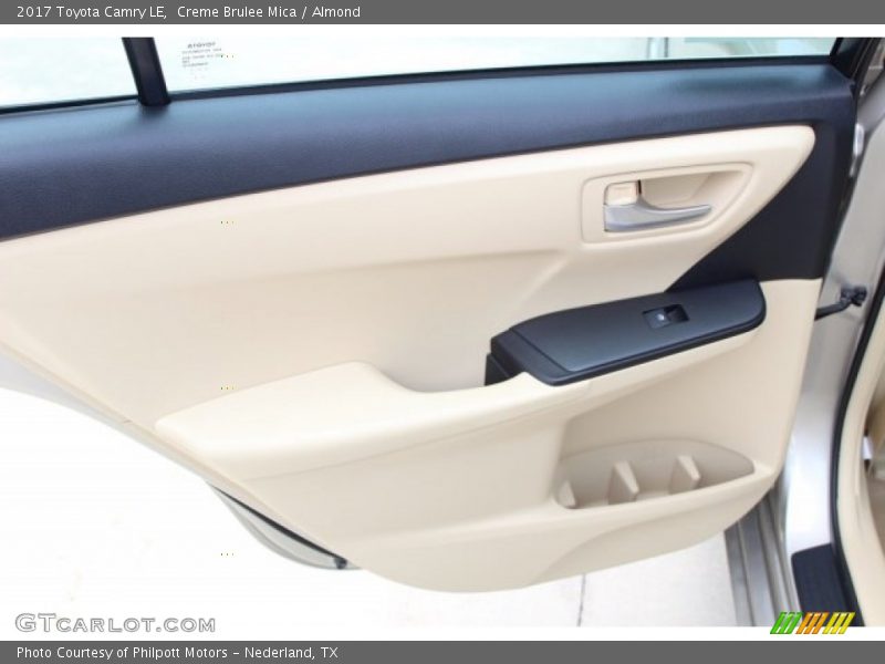 Creme Brulee Mica / Almond 2017 Toyota Camry LE