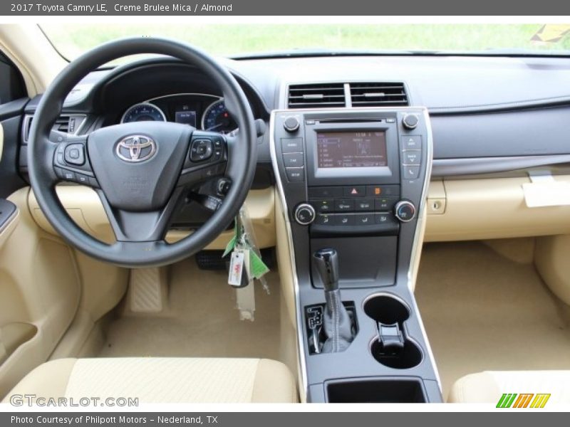 Creme Brulee Mica / Almond 2017 Toyota Camry LE