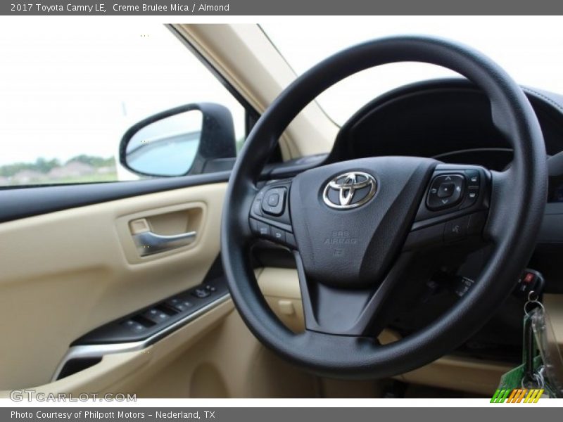 Creme Brulee Mica / Almond 2017 Toyota Camry LE