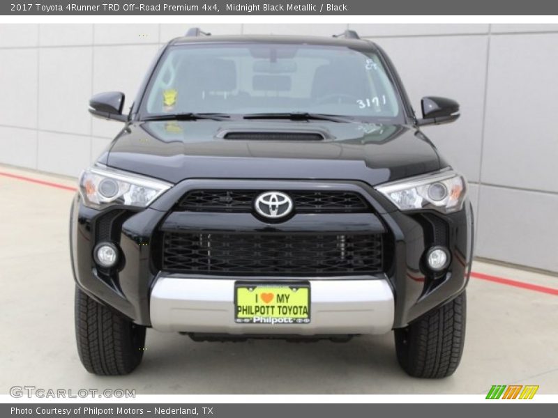 Midnight Black Metallic / Black 2017 Toyota 4Runner TRD Off-Road Premium 4x4