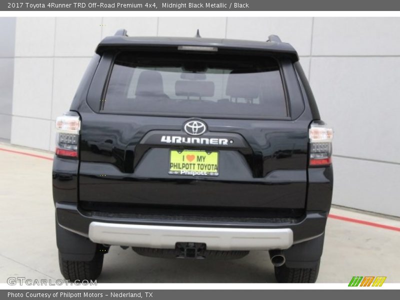 Midnight Black Metallic / Black 2017 Toyota 4Runner TRD Off-Road Premium 4x4