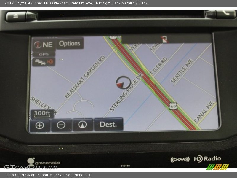 Midnight Black Metallic / Black 2017 Toyota 4Runner TRD Off-Road Premium 4x4