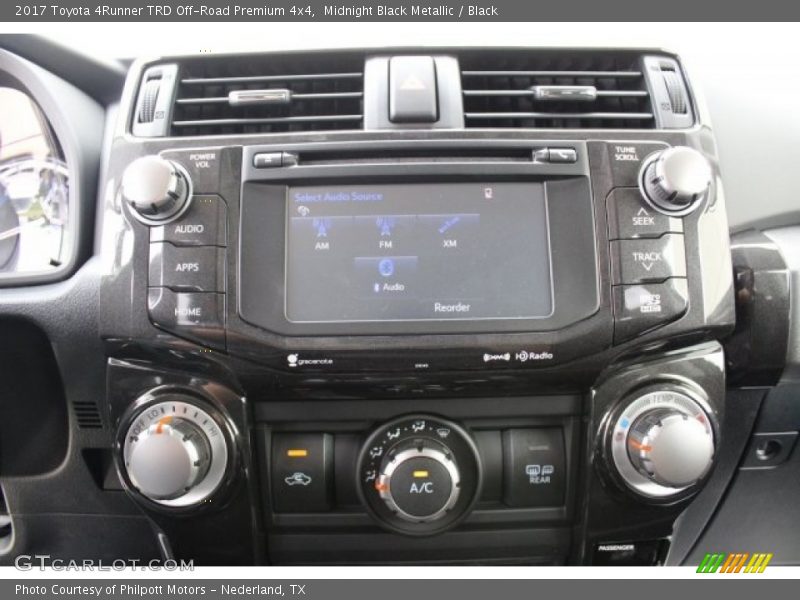 Midnight Black Metallic / Black 2017 Toyota 4Runner TRD Off-Road Premium 4x4