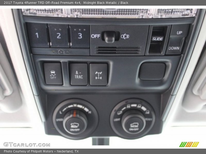 Midnight Black Metallic / Black 2017 Toyota 4Runner TRD Off-Road Premium 4x4