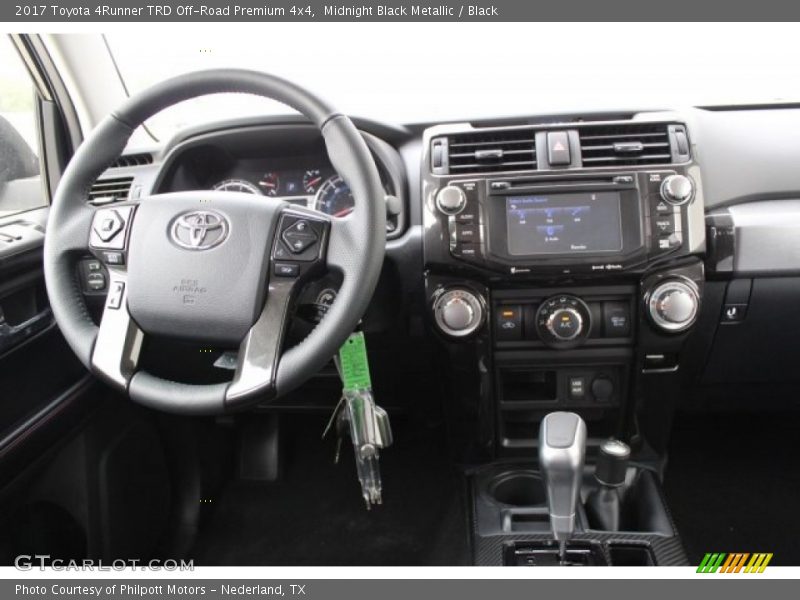 Midnight Black Metallic / Black 2017 Toyota 4Runner TRD Off-Road Premium 4x4