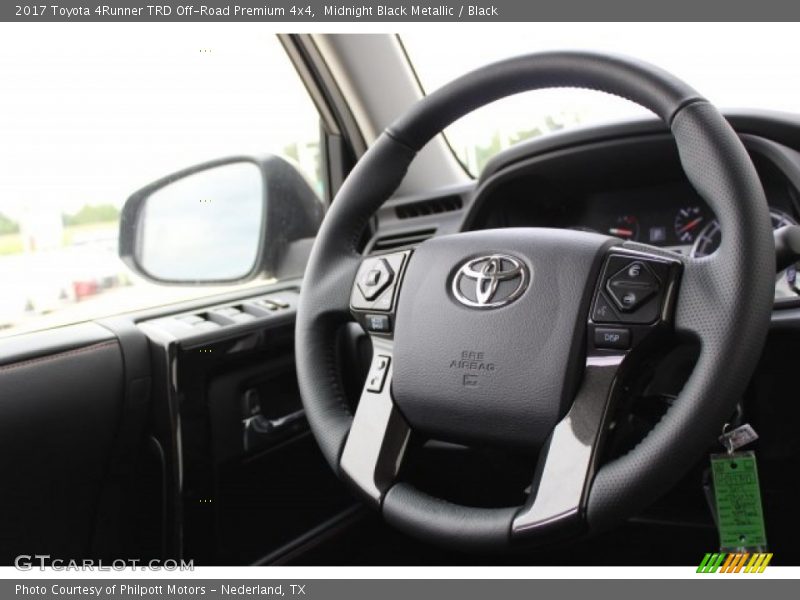 Midnight Black Metallic / Black 2017 Toyota 4Runner TRD Off-Road Premium 4x4