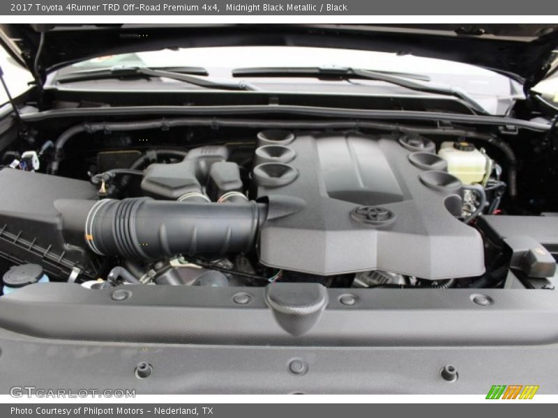 Midnight Black Metallic / Black 2017 Toyota 4Runner TRD Off-Road Premium 4x4