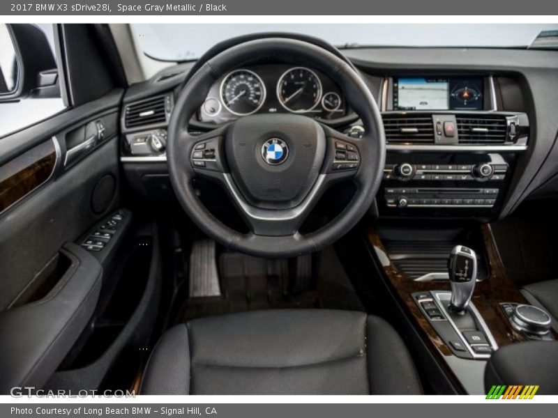Space Gray Metallic / Black 2017 BMW X3 sDrive28i