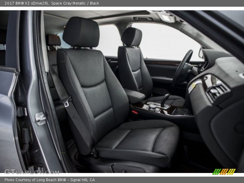 Space Gray Metallic / Black 2017 BMW X3 sDrive28i