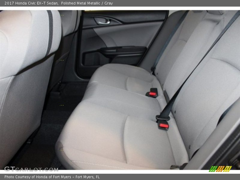 Polished Metal Metallic / Gray 2017 Honda Civic EX-T Sedan