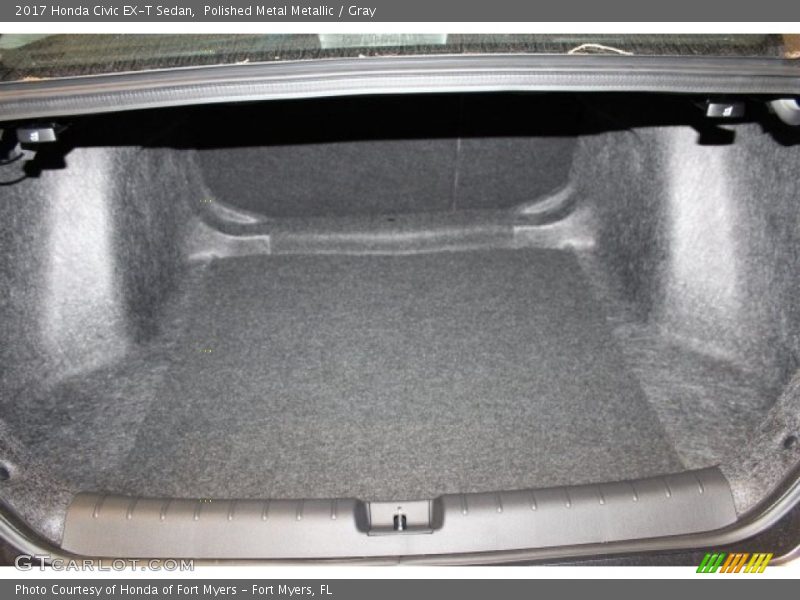 Polished Metal Metallic / Gray 2017 Honda Civic EX-T Sedan