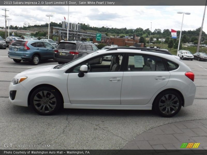Satin White Pearl / Ivory 2013 Subaru Impreza 2.0i Sport Limited 5 Door