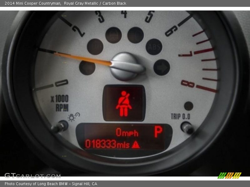 Royal Gray Metallic / Carbon Black 2014 Mini Cooper Countryman