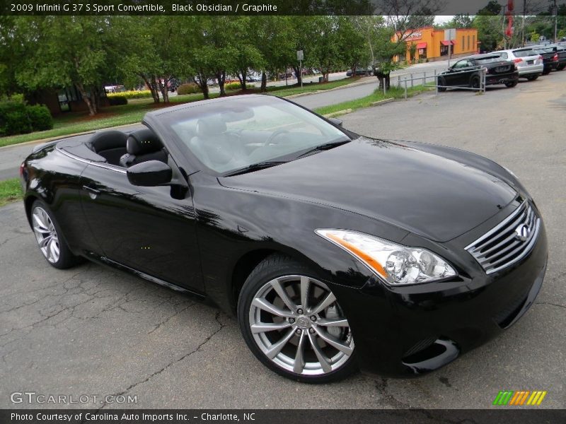 Front 3/4 View of 2009 G 37 S Sport Convertible