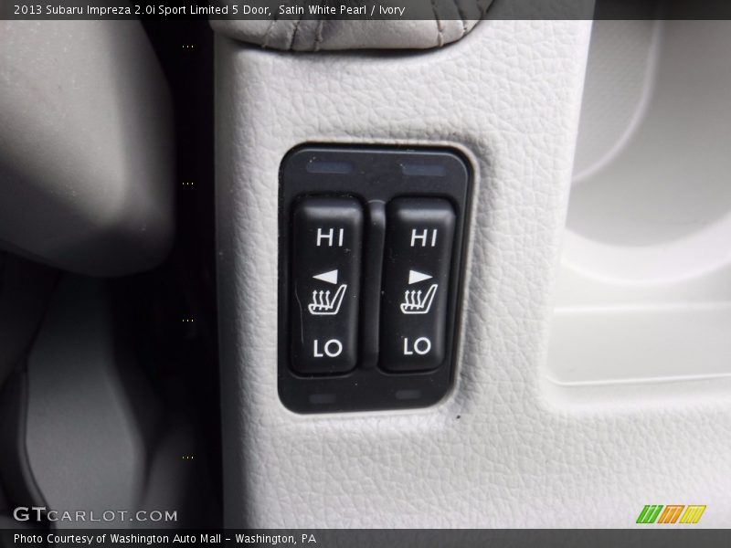 Satin White Pearl / Ivory 2013 Subaru Impreza 2.0i Sport Limited 5 Door