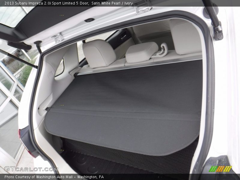 Satin White Pearl / Ivory 2013 Subaru Impreza 2.0i Sport Limited 5 Door