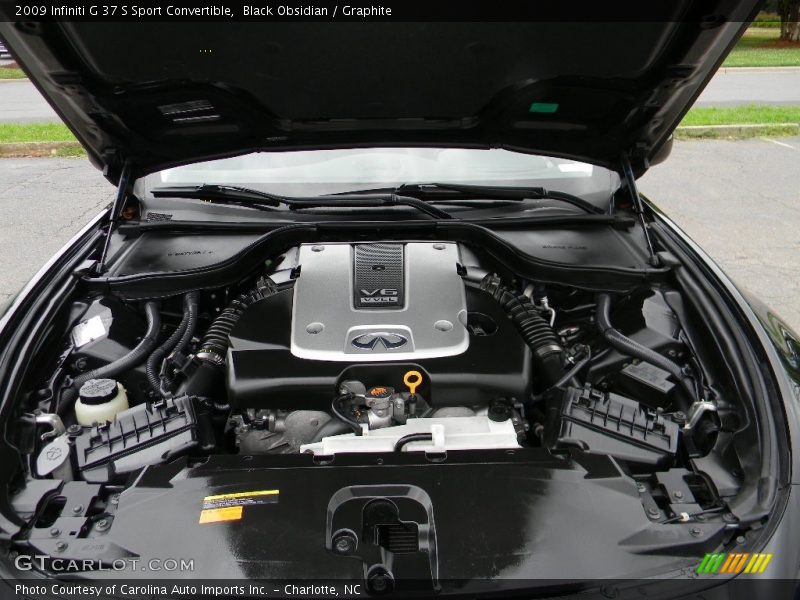  2009 G 37 S Sport Convertible Engine - 3.7 Liter DOHC 24-Valve VVEL V6