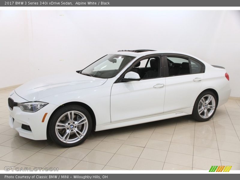 Alpine White / Black 2017 BMW 3 Series 340i xDrive Sedan